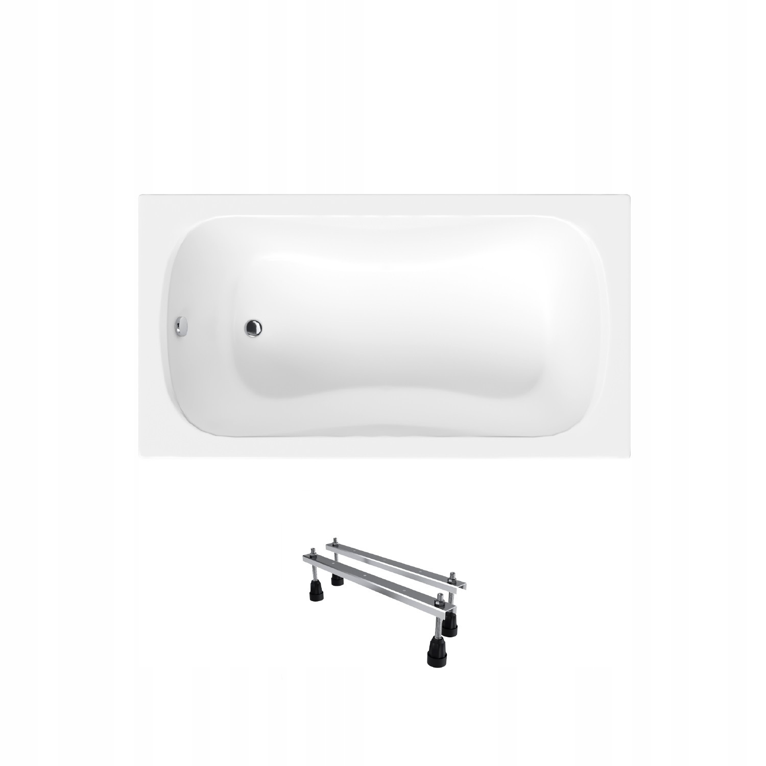 Wanna akrylowa Helmken Edelva 140 х 70 Nóżki 23094002