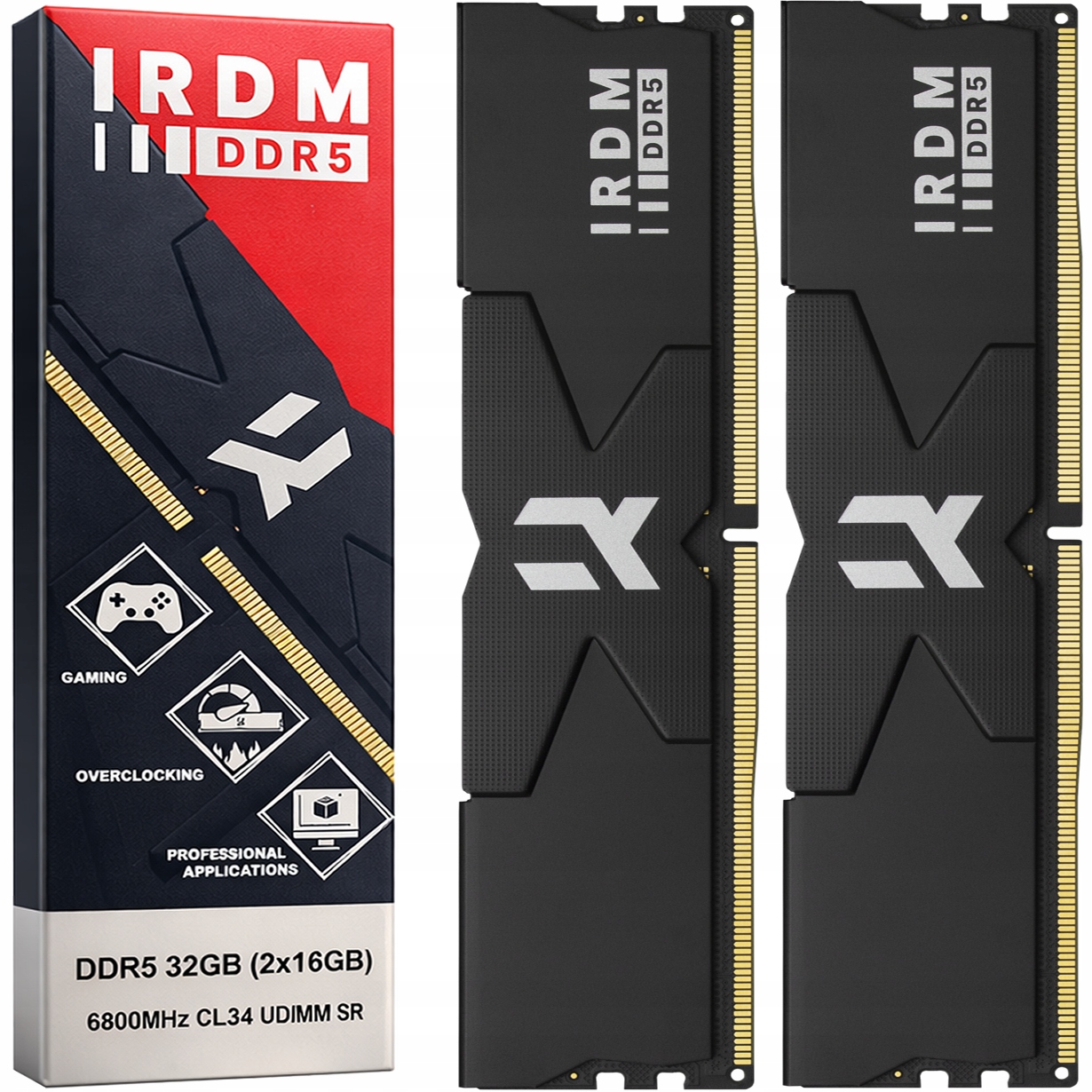 paměť Ram DDR5 32GB 6800 MHz CL34 Intel Xmp Amd Expo pro počítač Goodram