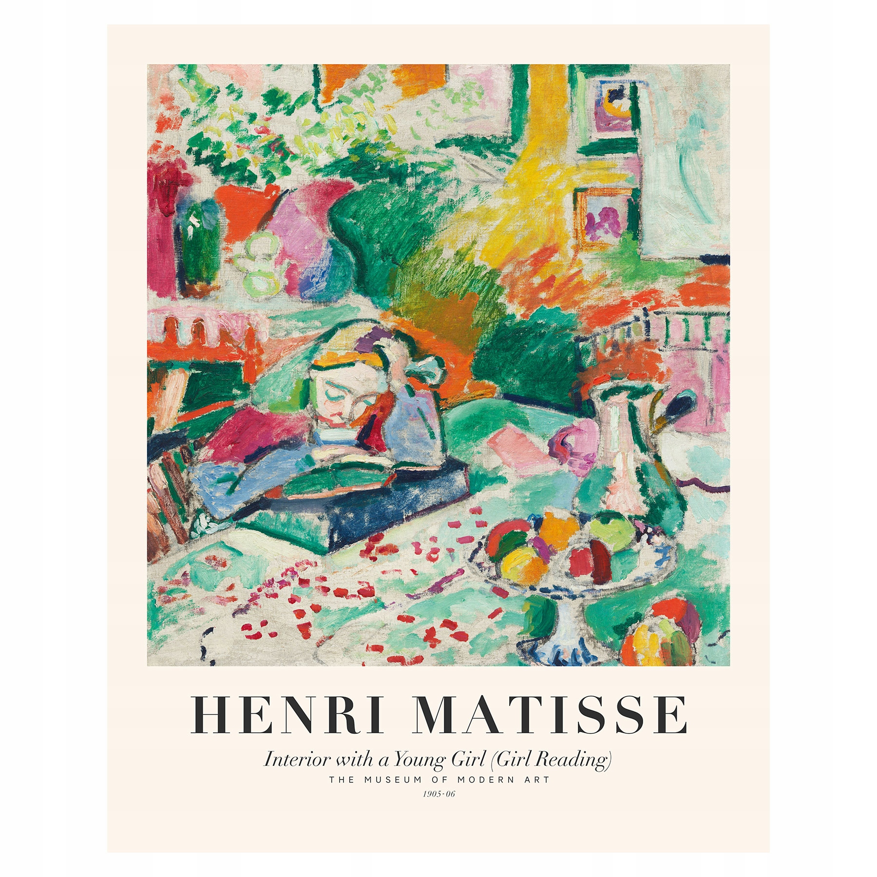 

Plakat 40x50 Matisse Interior with a Young Girl