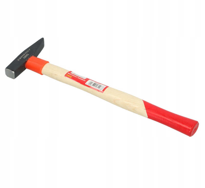 MŁOTEK 100G 27,5cm RĄCZKA DREWNIANA NE00889