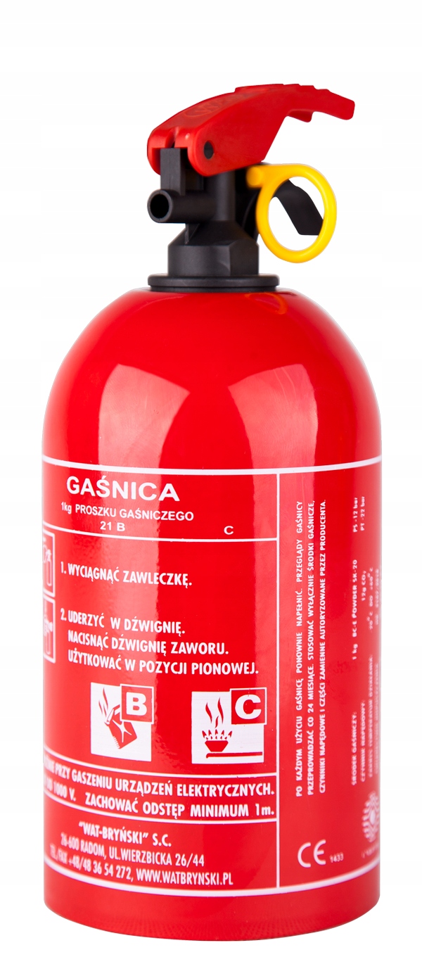 Zestaw Apteczka Gaśnica Trójkąt Kamizelka w Etui EAN (GTIN) 5901225428684