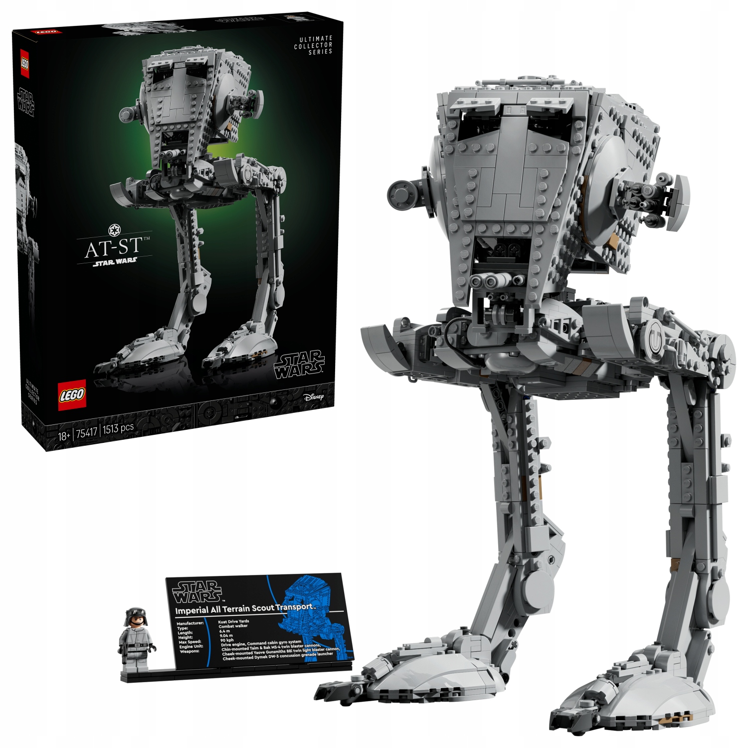 Lego Star Wars 75417 Chodec At-st