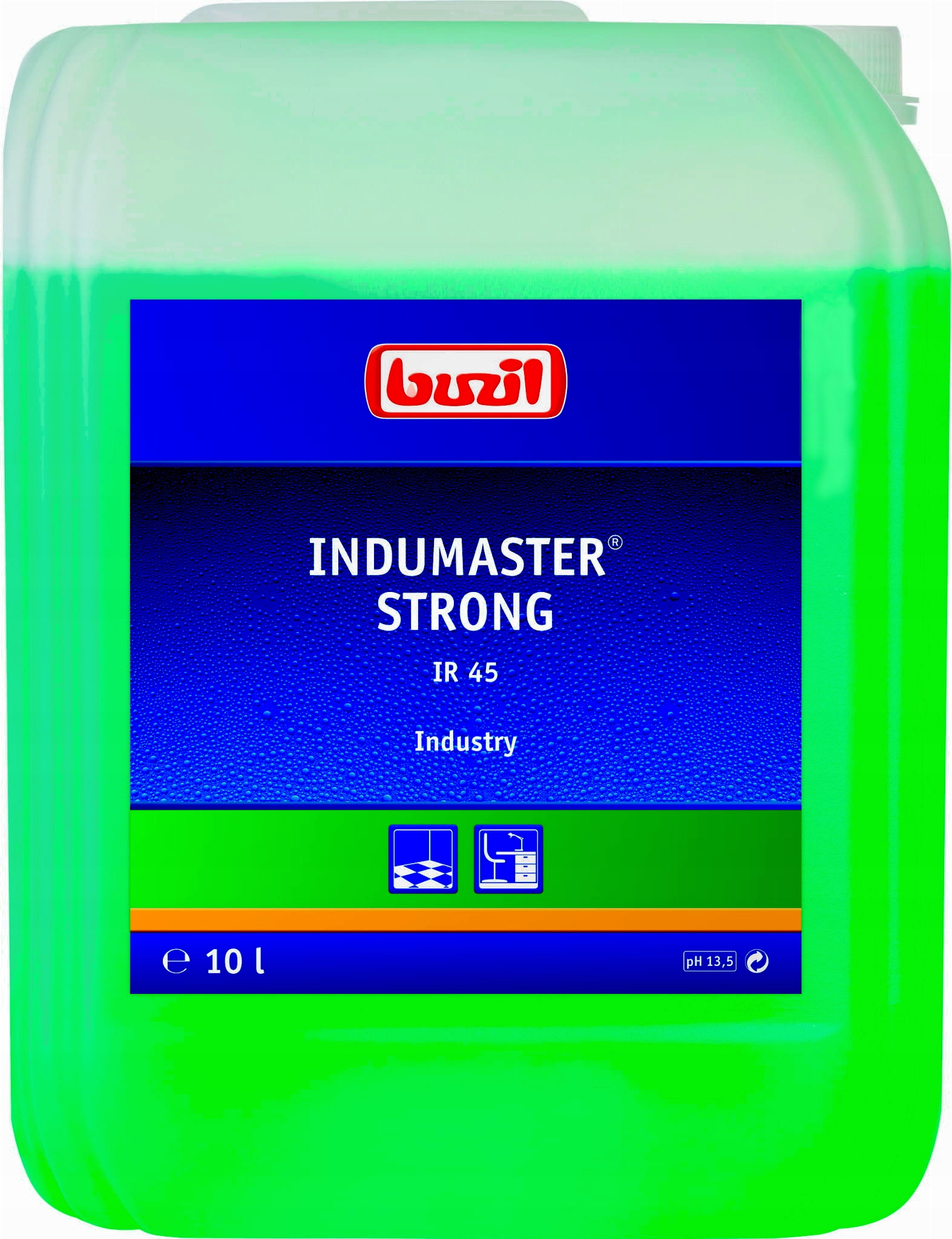 

Buzil Indumaster IR45 do ciężkiego brudu 10L 45