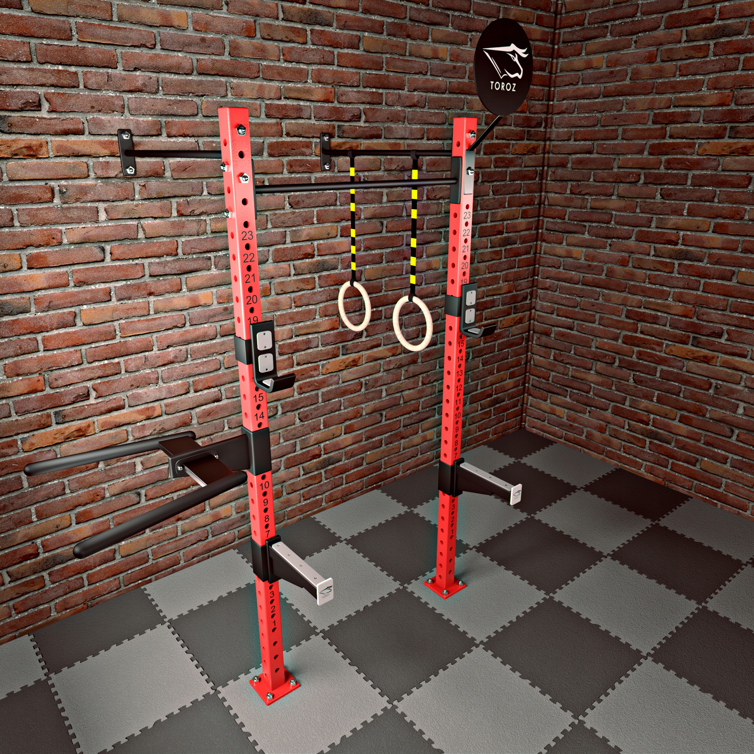 Brama CrossFit / RIG / Klatka / konstrukcja TOROZ Marka TOROZ