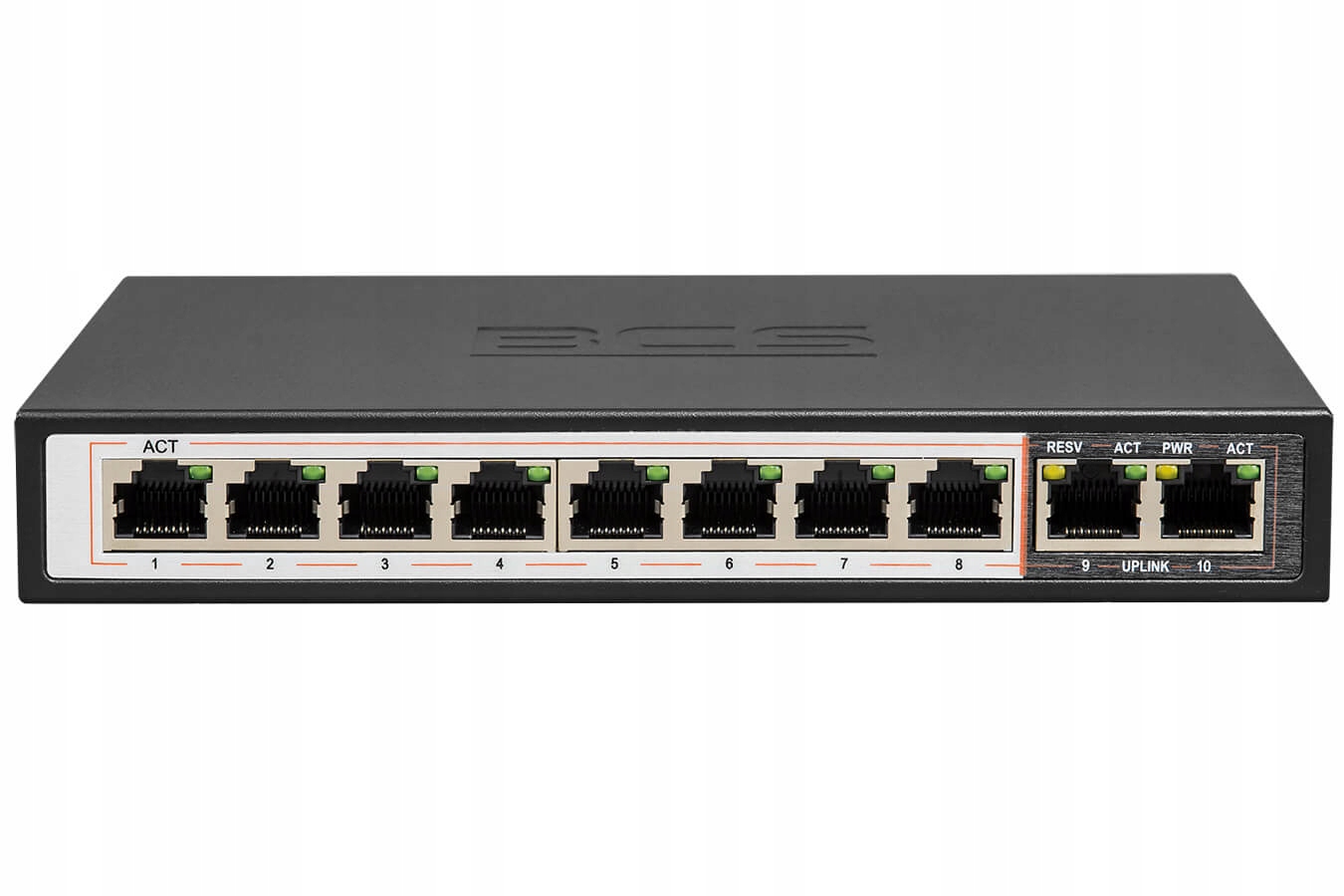 

Switch PoE dla 8 kamer Ip BCS-B-SP0802