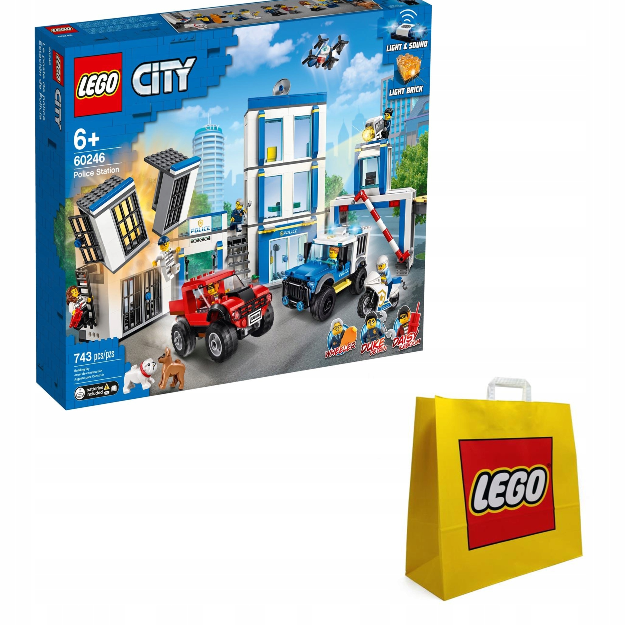 LEGO CITY POSTERUNEK POLICJI 60246 TORBA LEGO GRATIS