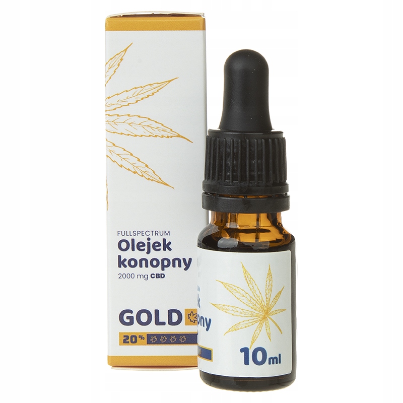 

Olejek Konopny Cbd 20% Gold 10ml Certyfikat