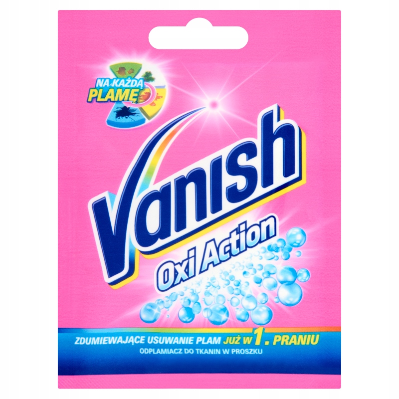 

Saszetka Vanish Odplamiacz Do Tkanin Kolorowych