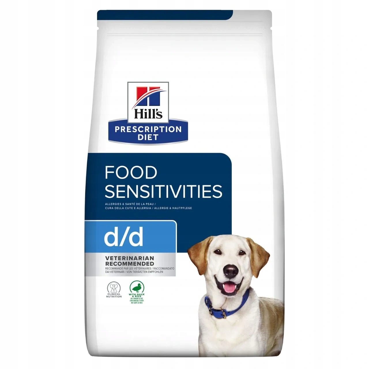 Hill's Pd Prescription Diet Canine d/d Kachna a rýže 12 kg