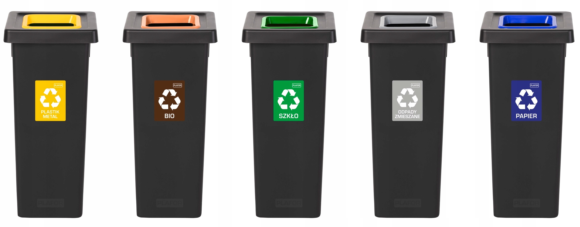 KOSZ POJEMNIK do segregacji śmieci SZKŁO 53l EAN (GTIN) 5907749927207