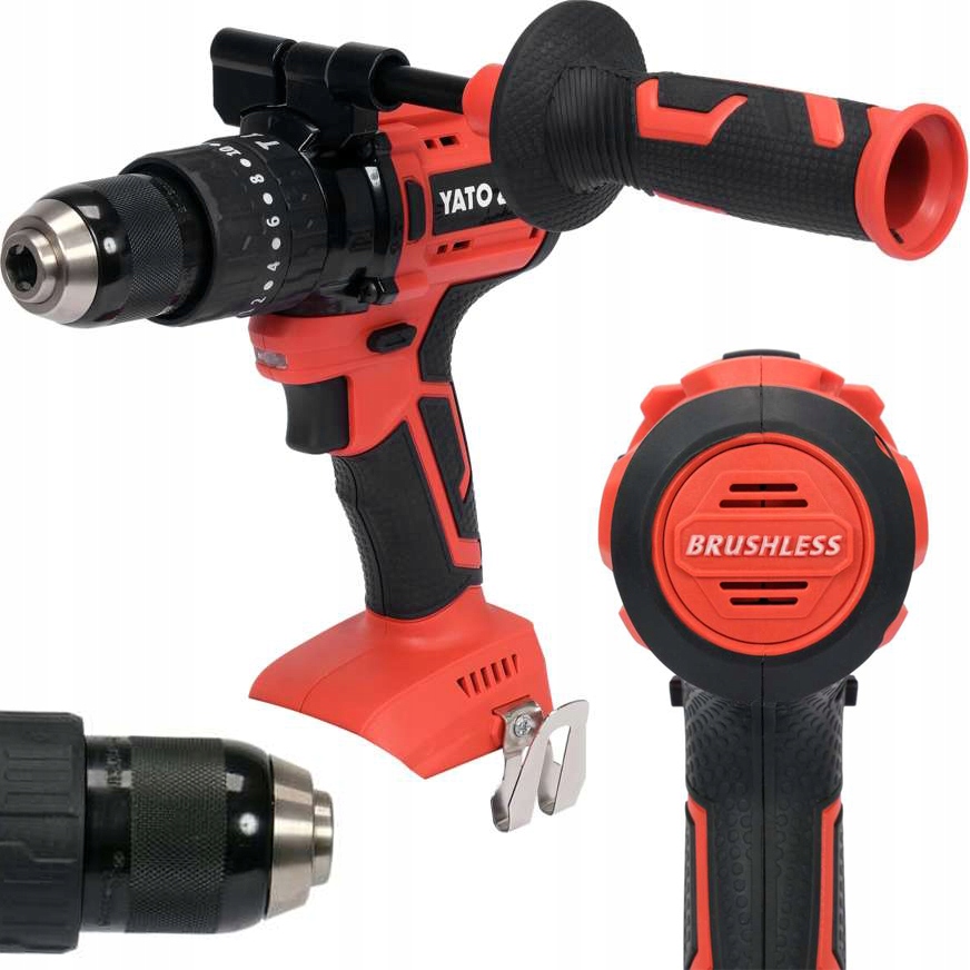 Yato Wiertarko Wkrętarka Udarowa Bezszczotkowa Body 18V