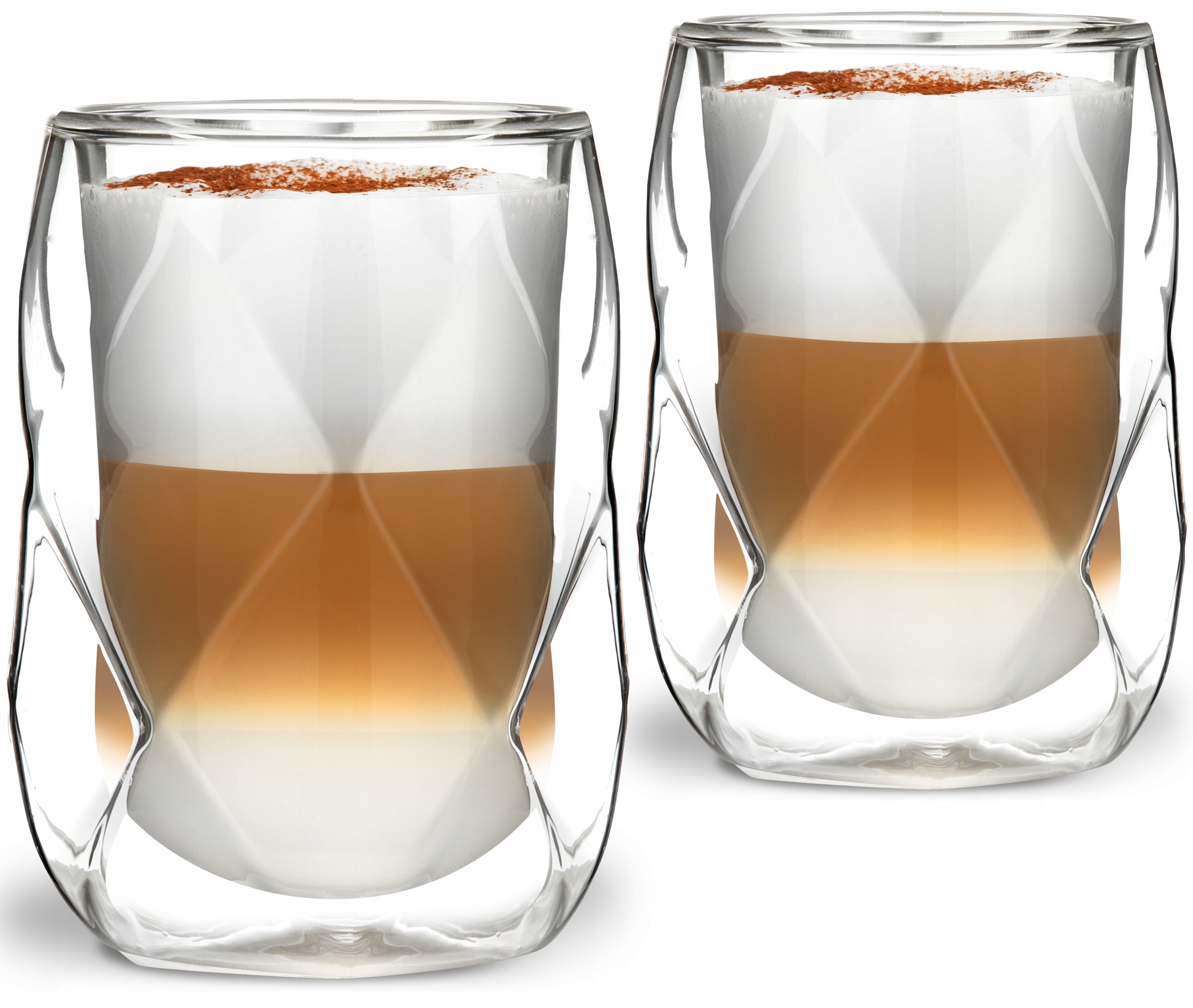 

Vialli 2 Szklanki Termiczne Kawy Latte Geo 350 ML