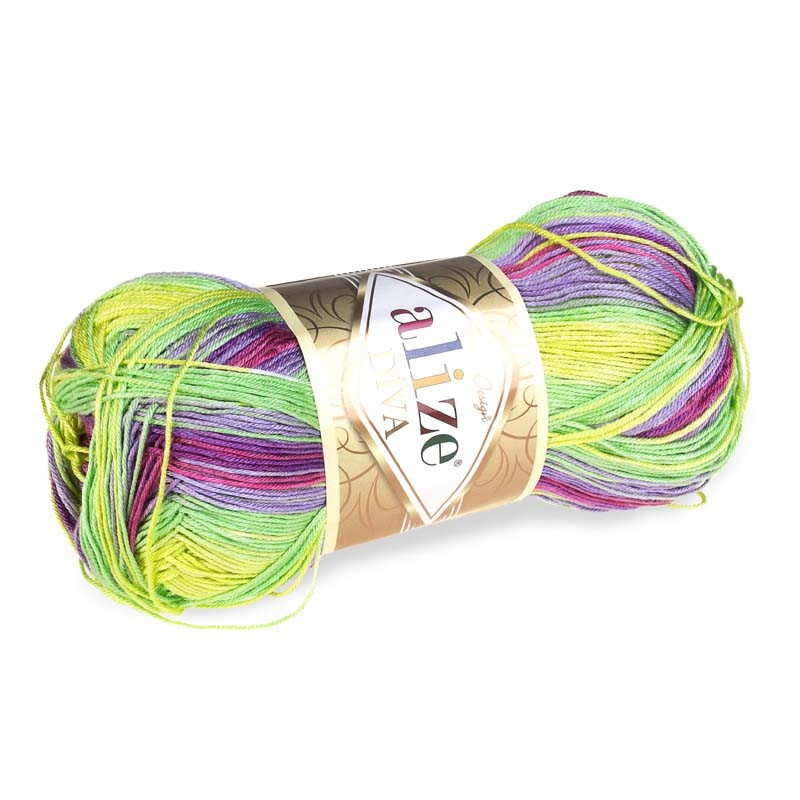 Alize Diva Batik Yarn 100% Acrylic 100 Grams 350 Meters 