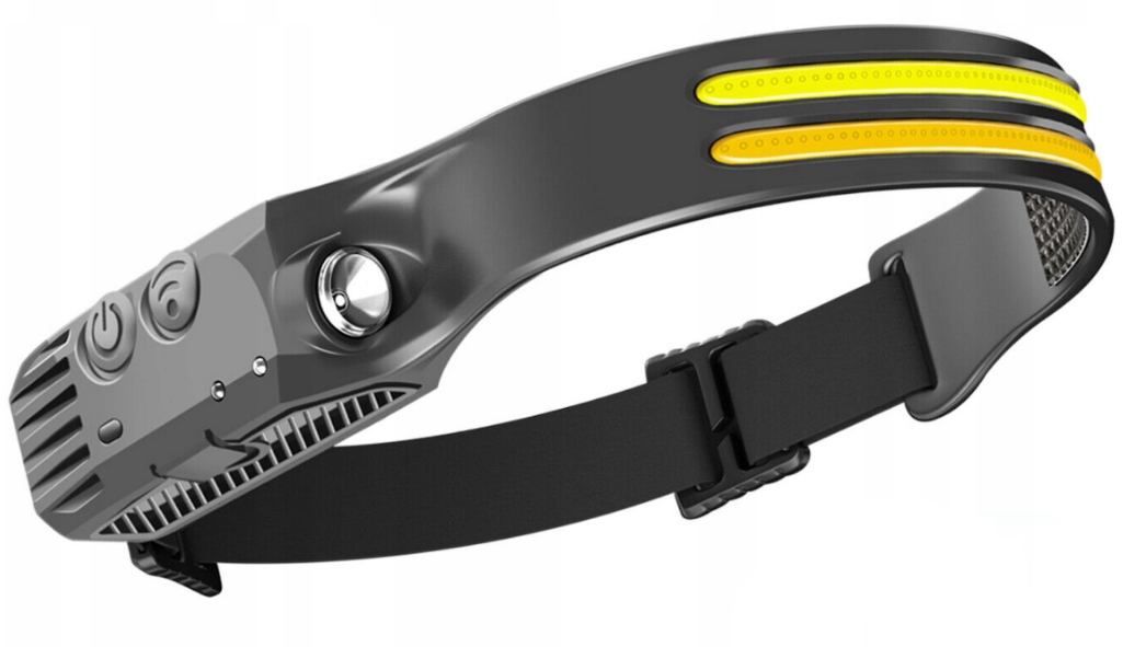 MOCNA LAMPKA LATARKA CZOŁOWA LED REFLEKTOR CZOŁÓWKA NA GŁOWĘ COB JAKOŚĆ Moc 6 W