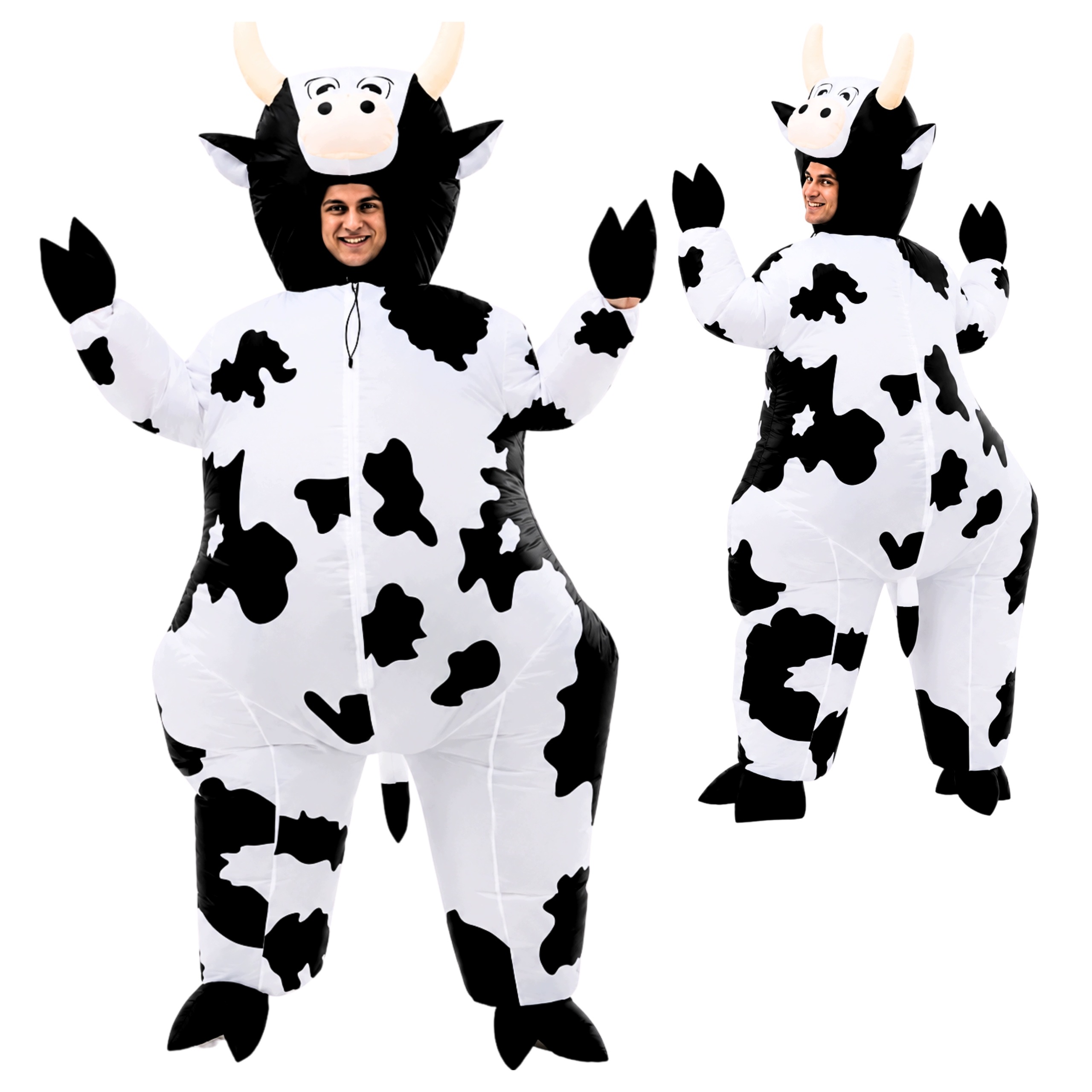 Kostým Kráva Kostým krávy s pumpičkou Halloween Převlek