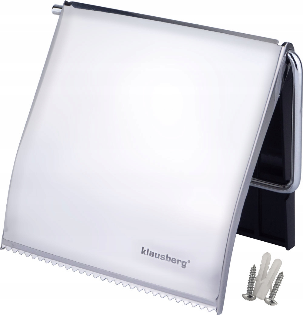 UCHWYT WIESZAK NA PAPIER TOALETOWY WC KLAPKA STAL Marka Klausberg