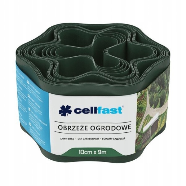 

Cellfast Obrzeże ogrodowe 10 cm 9 m ciemna zieleń