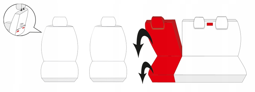 Pokrowce miarowe HYUNDAI i20 (2008-2014) P3 Producent Auto-dekor