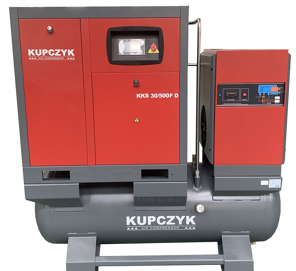 Kompresor olejowy Kupczyk KKS30/500FD 500l 10bar DOTACJE WARSZTAT WULKANIZA