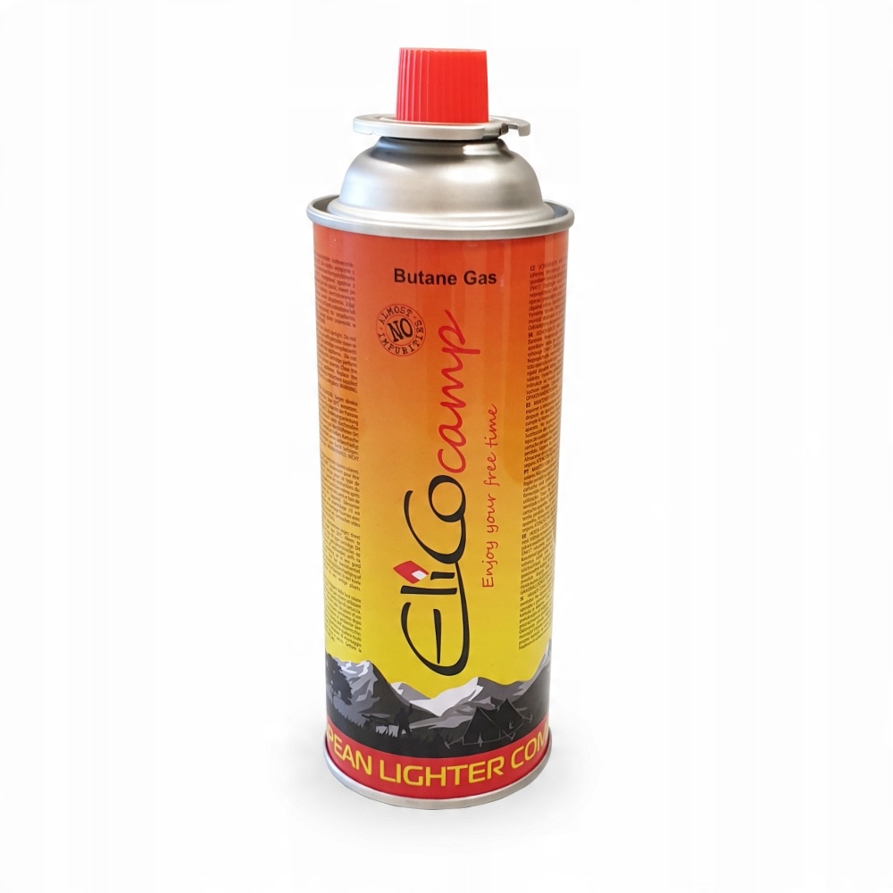 

Gaz Kartusz Do Kuchenek Palników 393ml 220g Elico