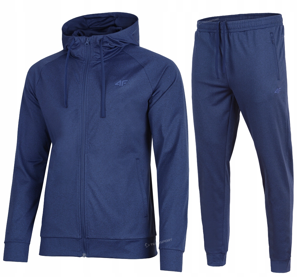 4F Męski Dres Sportowy Treningowy Komplet Bluza Spodnie rozm XXL