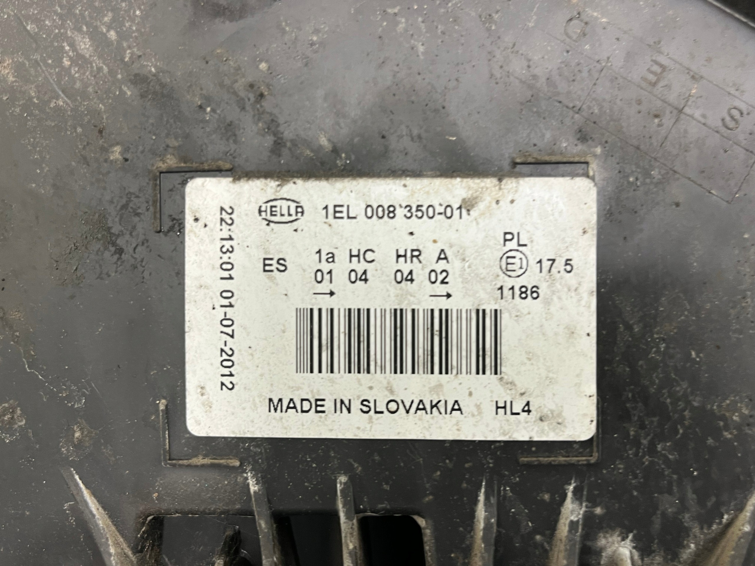 light left front LIFT VOLKSWAGEN PASSAT B5 FL 1EL008350-01