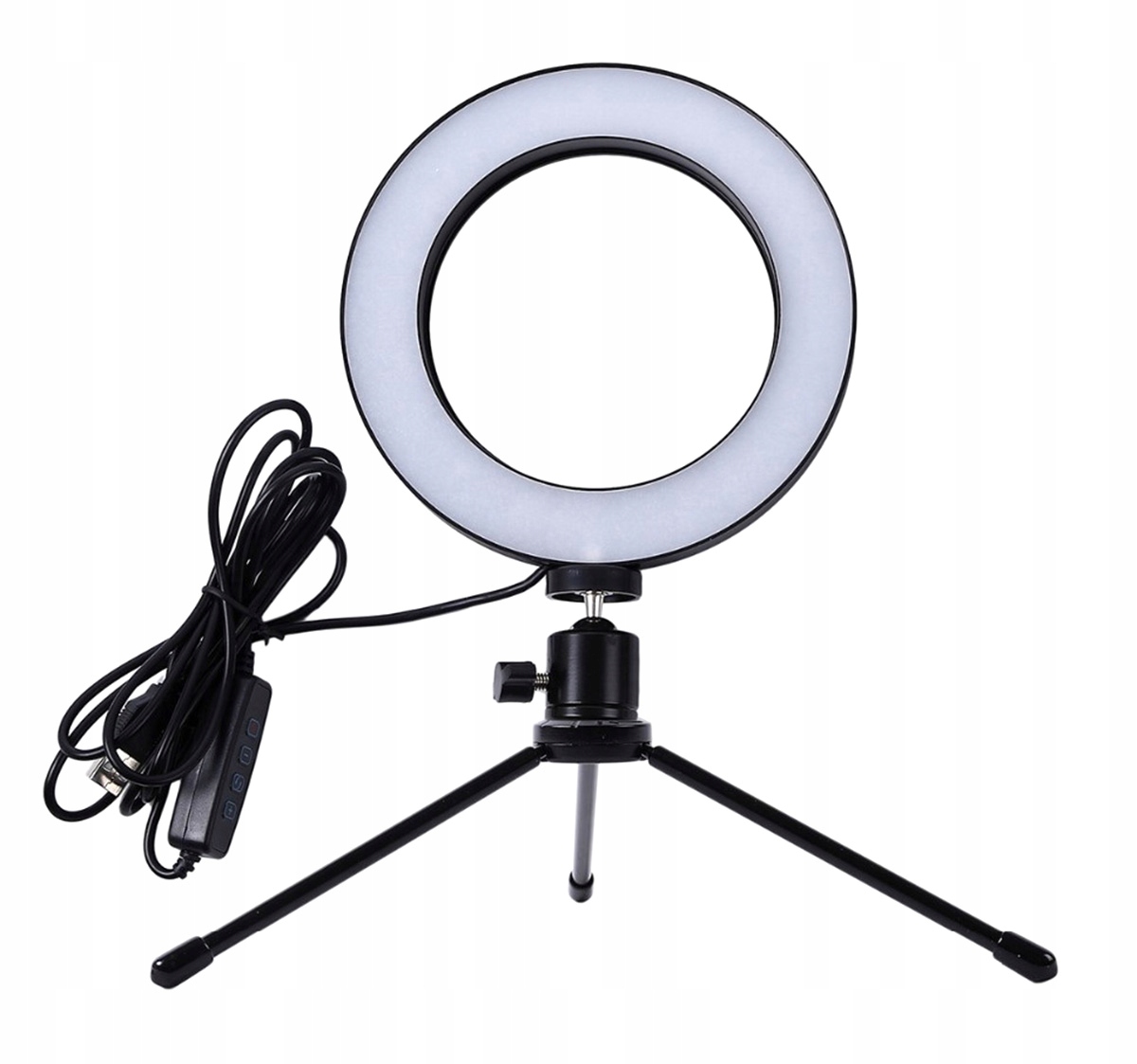 LAMPA PIERŚCIENIOWA LED RING STATYW SELFIE 3 BARWY BIELI TRIPOD SESJA ZD67B Kod producenta APT_ZD67B