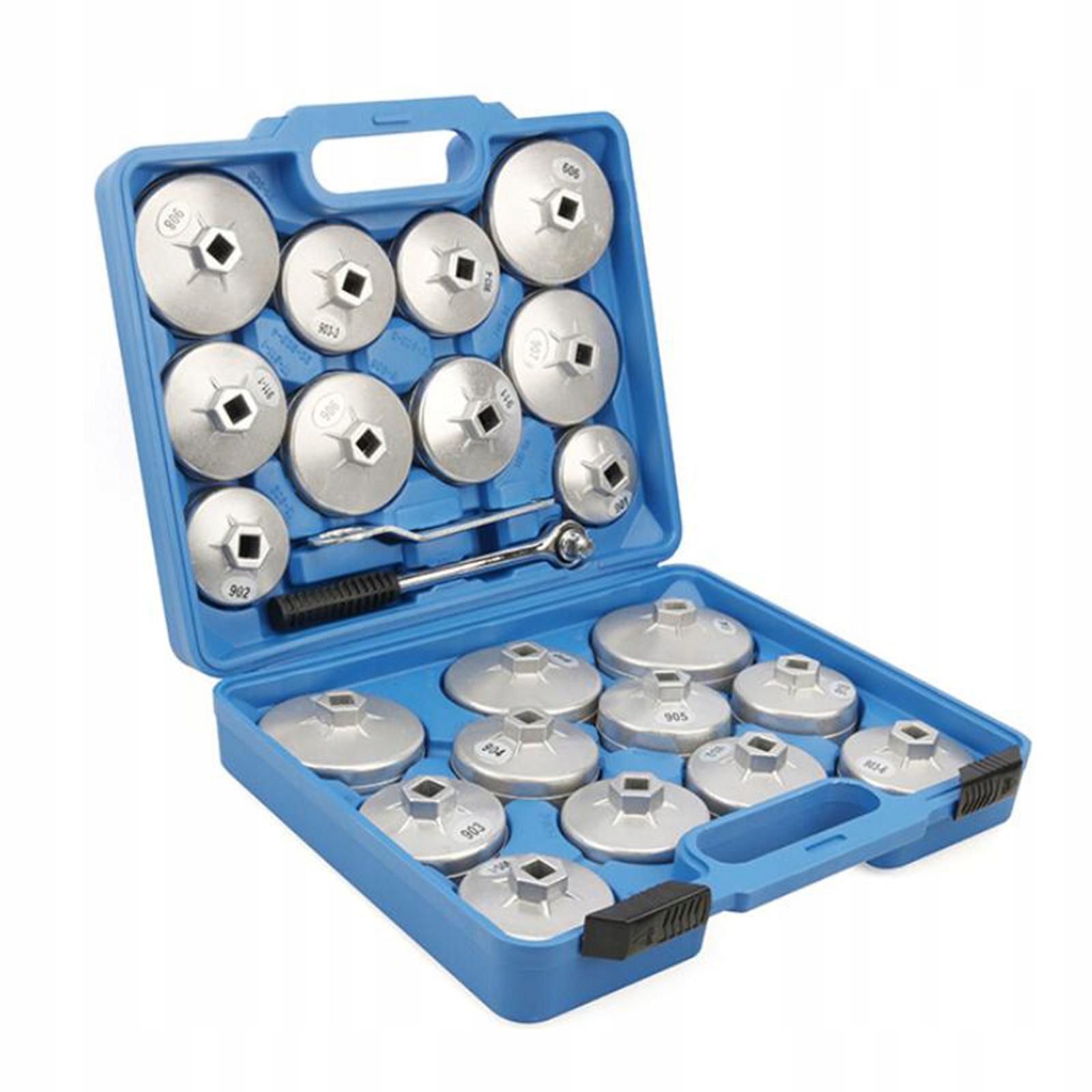23Pcs Sturdy Oil Change Filter Cap Wrench Cup Socket Set with A Storage Marka bez marki