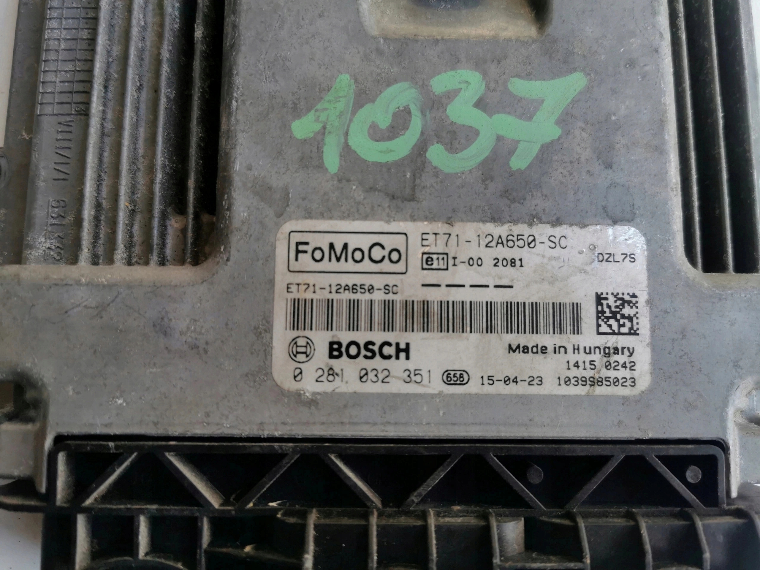 FORD TOURNEO 1.5D 0281032351 ET71-12A650-SC KOMPUT