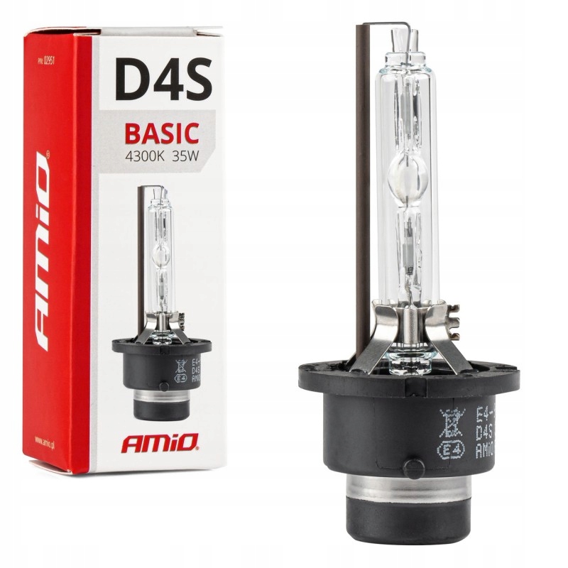 

Żarówka Żarnik Xenon Ksenon D4S 35W 4300K AMiO