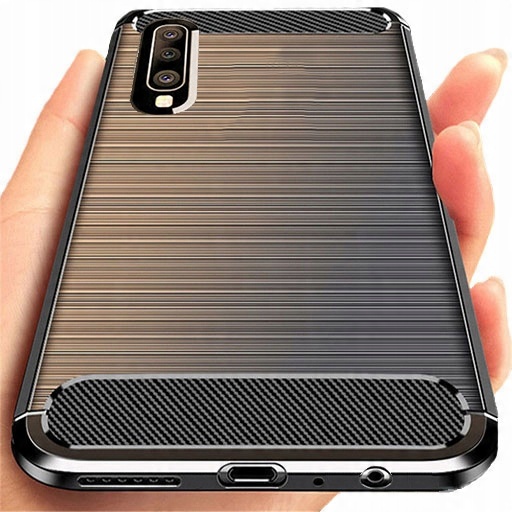 

Etui do Samsung Galaxy A50 Karbon Case Szkło