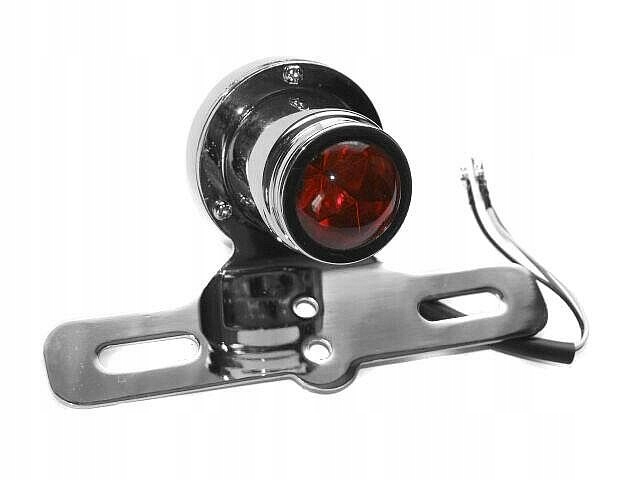 LA-266 - ЗАДНІЙ ЛІХТАР ЗАДНІЙ СВІТЛОДІОДНИЙ ХРОМ З КРІПЛЕННЯМ НА ДОШЦІ