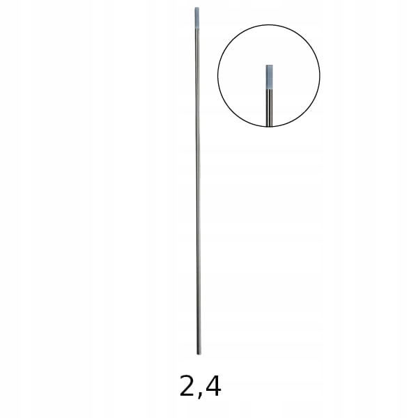 

Elektroda Wolframowa Tig Biała 175mm 2,4 mm 1szt