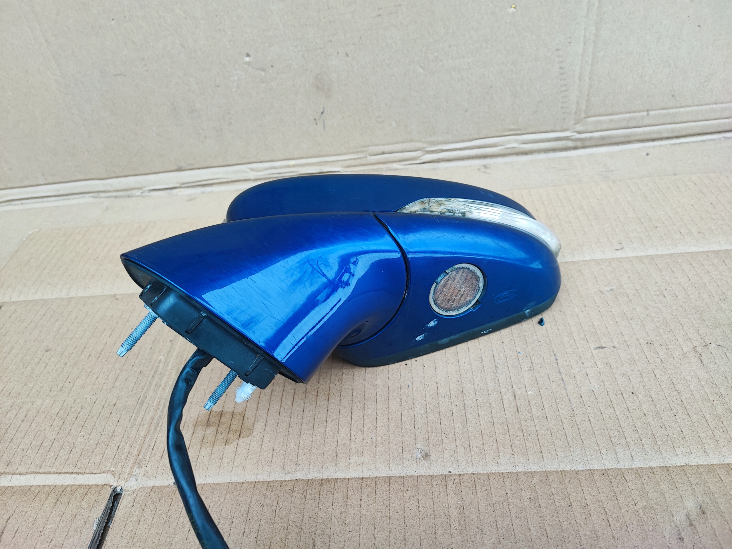 Ford Mondeo MK5 lusterko lewe LD składane 9 pinów Strona zabudowy prawa