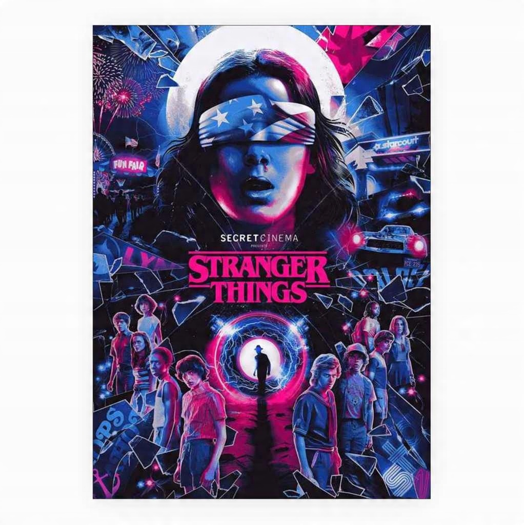 

Plakat Stranger Things Dark A4