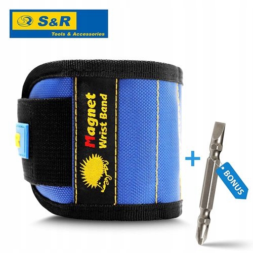 

S&r Opaska magnetyczna na rękę+bit dwustronny