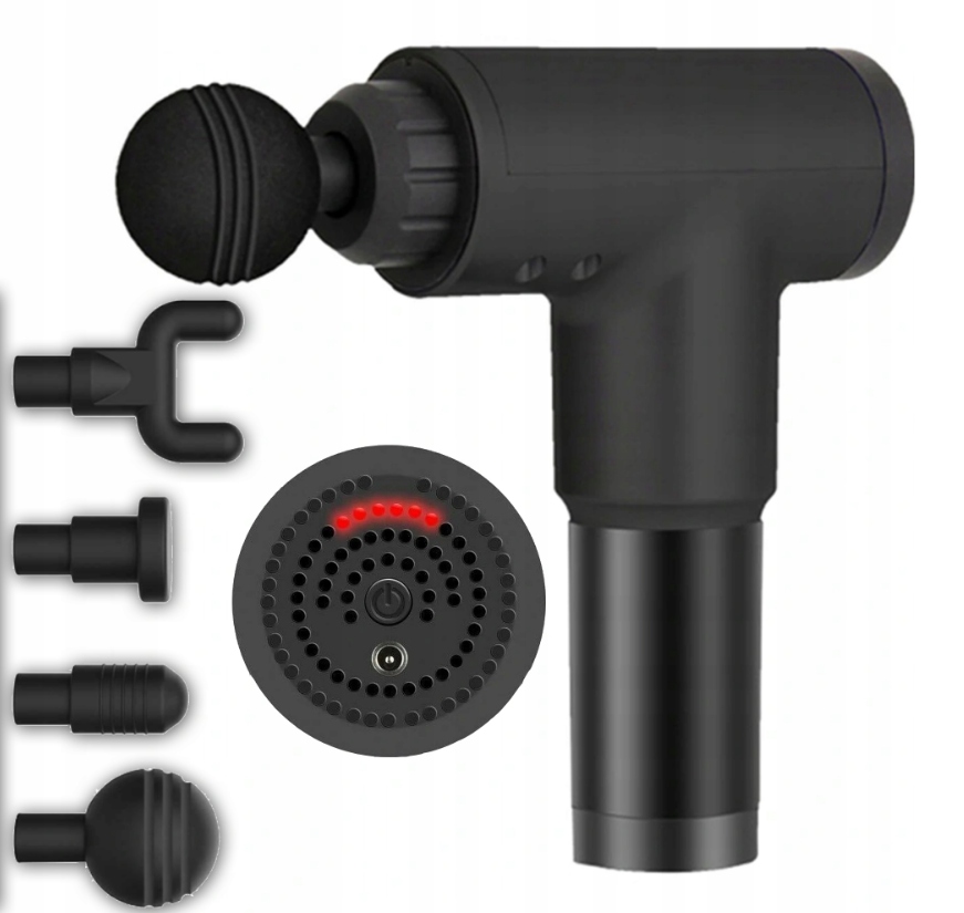 PISTOLET DO MASAŻU MASAŻER WIBRACYJNY MASSAGE GUN