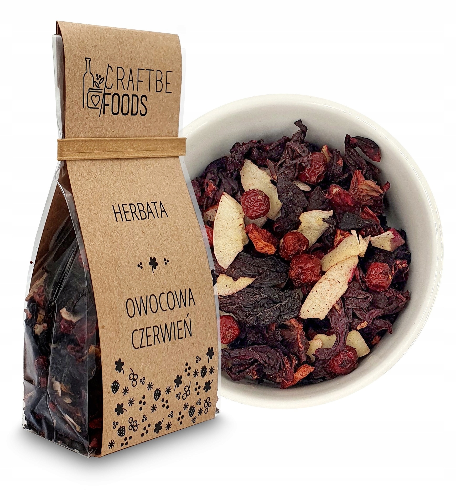Craftbe Foods Čaj Červená 60 g