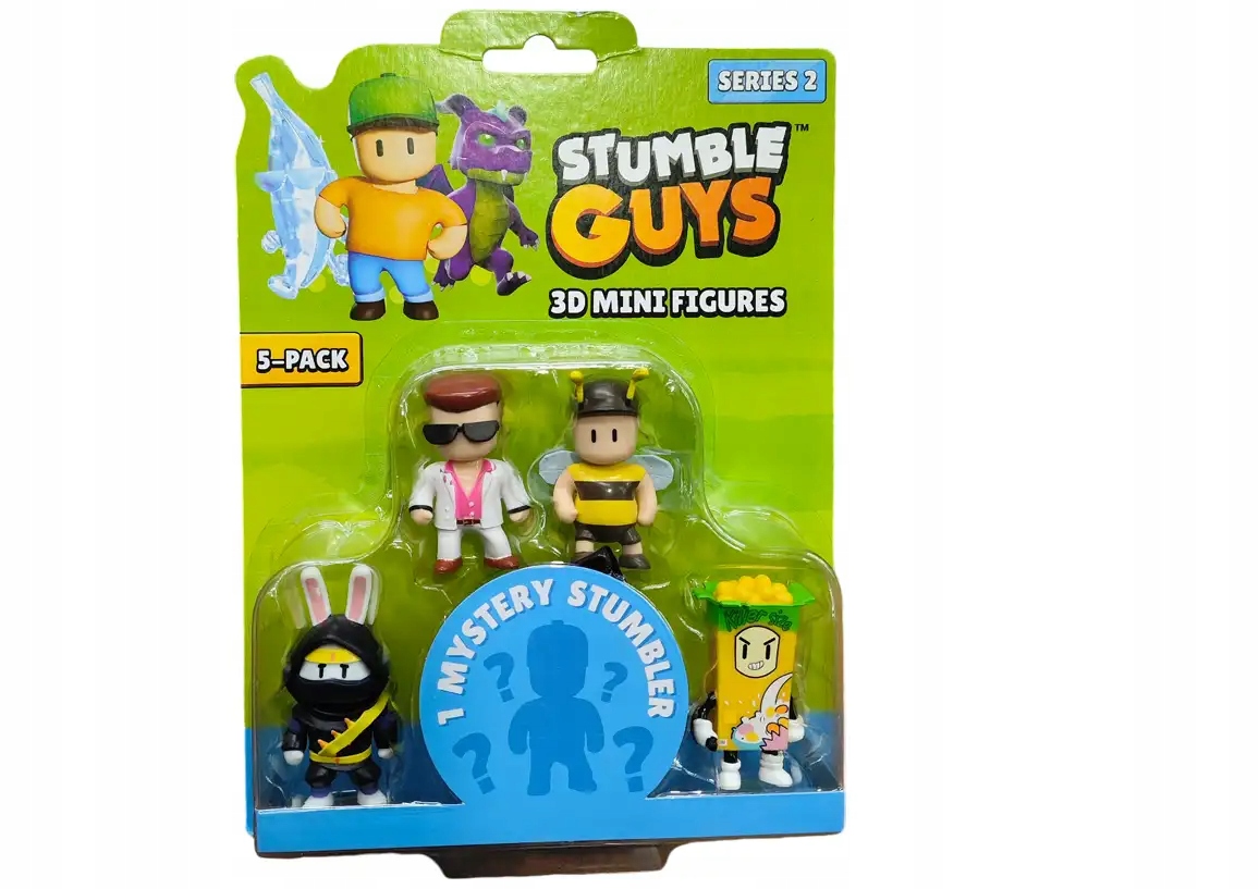 STUMBLE GUYS OPAKOWANIE WINDOWBOX Z 5 FIGUR.