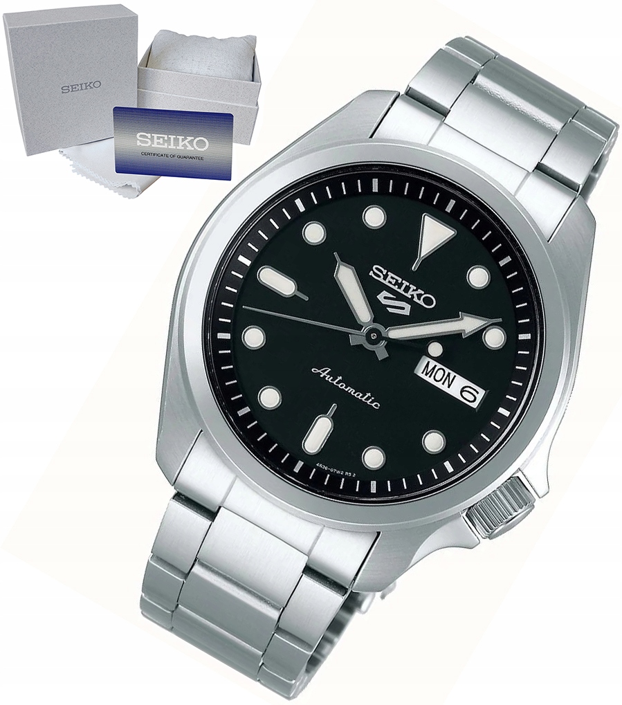 Pánské Hodinky Seiko 5 Sportovní 100 M Jako Dárek Automat Datumovka Krabička