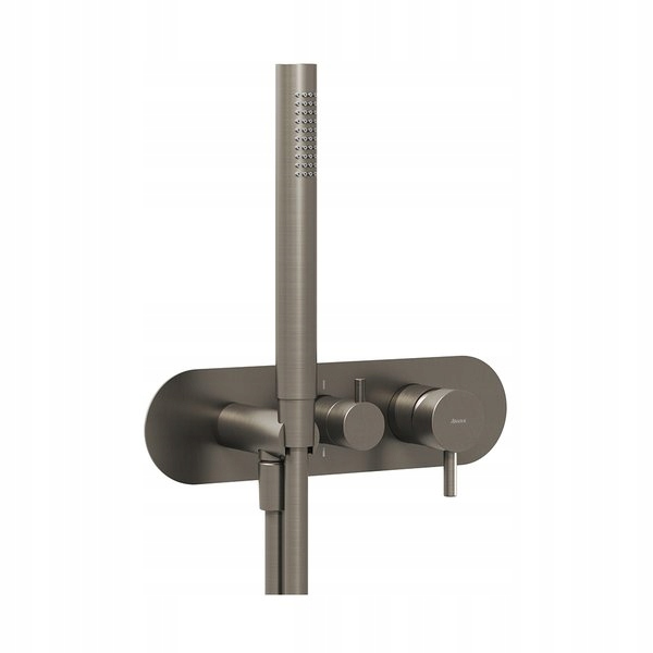 Ravak Espirit batéria s sprchovým setom 2-cestná grafitová X070324