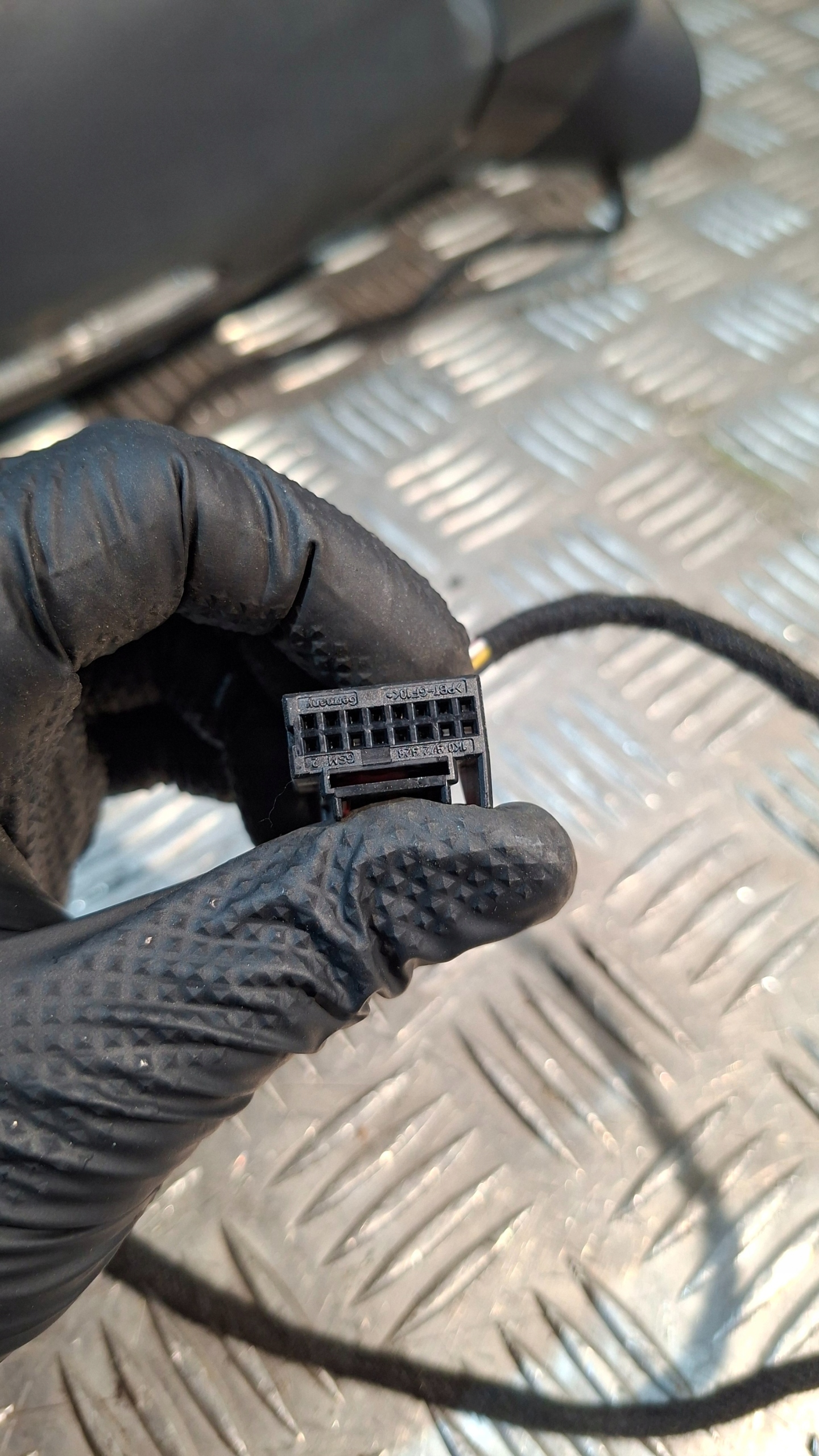 mirror right SKODA OCTAVIA II 6PIN