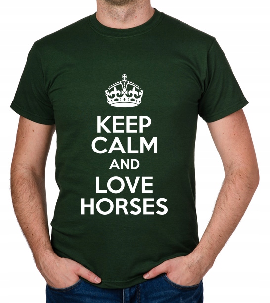 

koszulka Keep Calm And Love Horses prezent