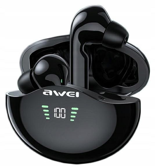 Awei, Słuchawki Bluetooth 5.1 T12P TWS+stacja dokująca
