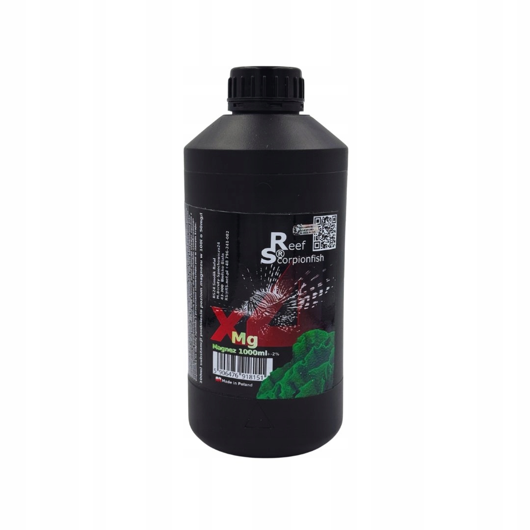 Hořčík V Tekutině Reef Scorpionfish Mg 1000ML Doplněk Pro Korály