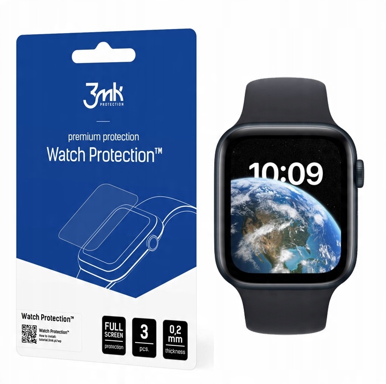 

Folia 3MK Fullscreen Arc do Apple Watch Se 2022