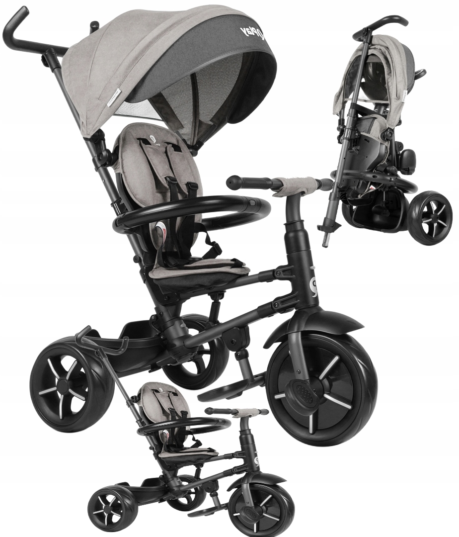 Rowerek Trójkołowy dla niemowląt Spacerówka Qplay Qplay Rowerek Trójkołowy