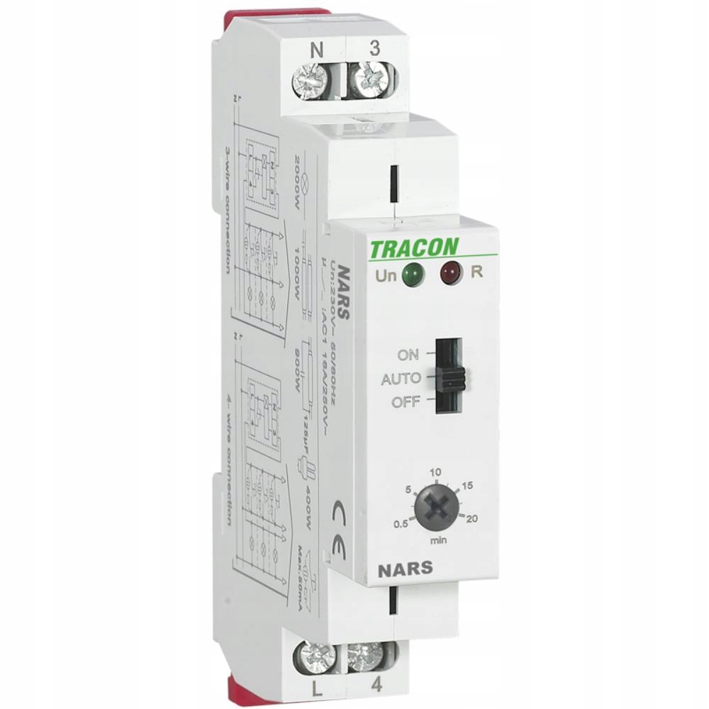 Schodišťový časový spínač Nars Tracon