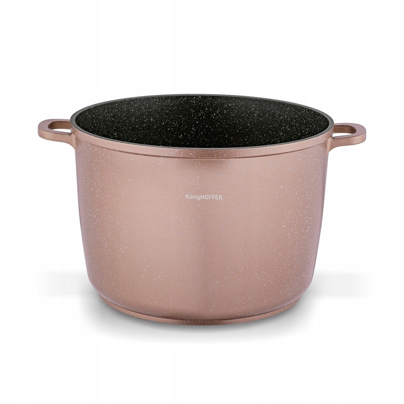 Duży GARNEK INDUKCJA MARMURKOWY garnek WYSOKI 10L+ NAKŁADKI Pollo Rose Gold Kod producenta 5903313452007
