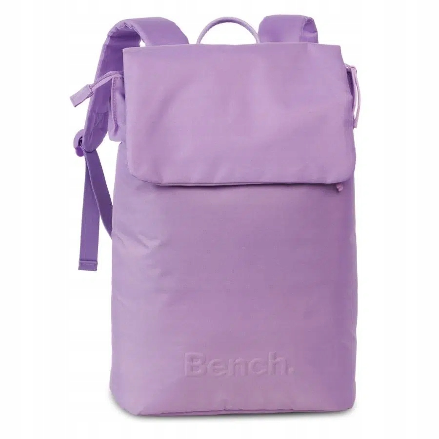 Městský batoh na zip s klopou Loft Bench Růžová